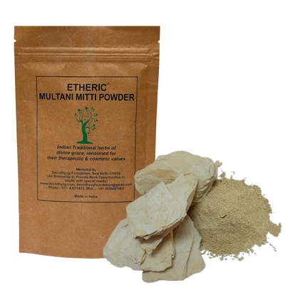 Etheric Multani Mitti – Natural Deep Cleansing & Skin Brightening Face Pack
