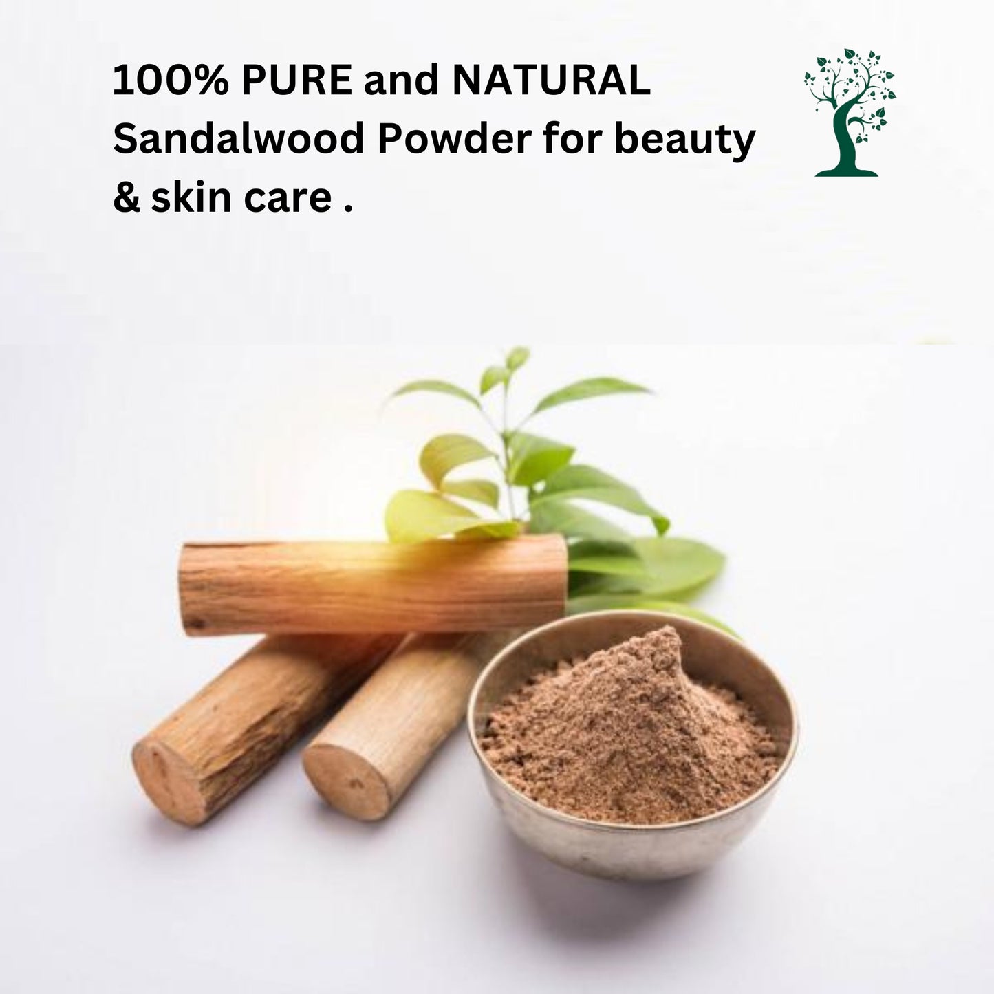 Etheric Sandalwood Powder – Natural Skin Brightening & Glow Care Face Pack