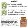 Etheric Organic Herbal Henna Powder (200 gm) Enriched With Precious Herbals For Hair Growth, Colour & Conditioning