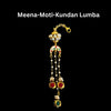 Etheric Kundan, Meena, Pearl, Crystal, Gemstone Handmade Design Rakhi (Option To Ship Directly)