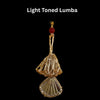 Etheric Kundan, Meena, Pearl, Crystal, Gemstone Handmade Design Rakhi (Option To Ship Directly)