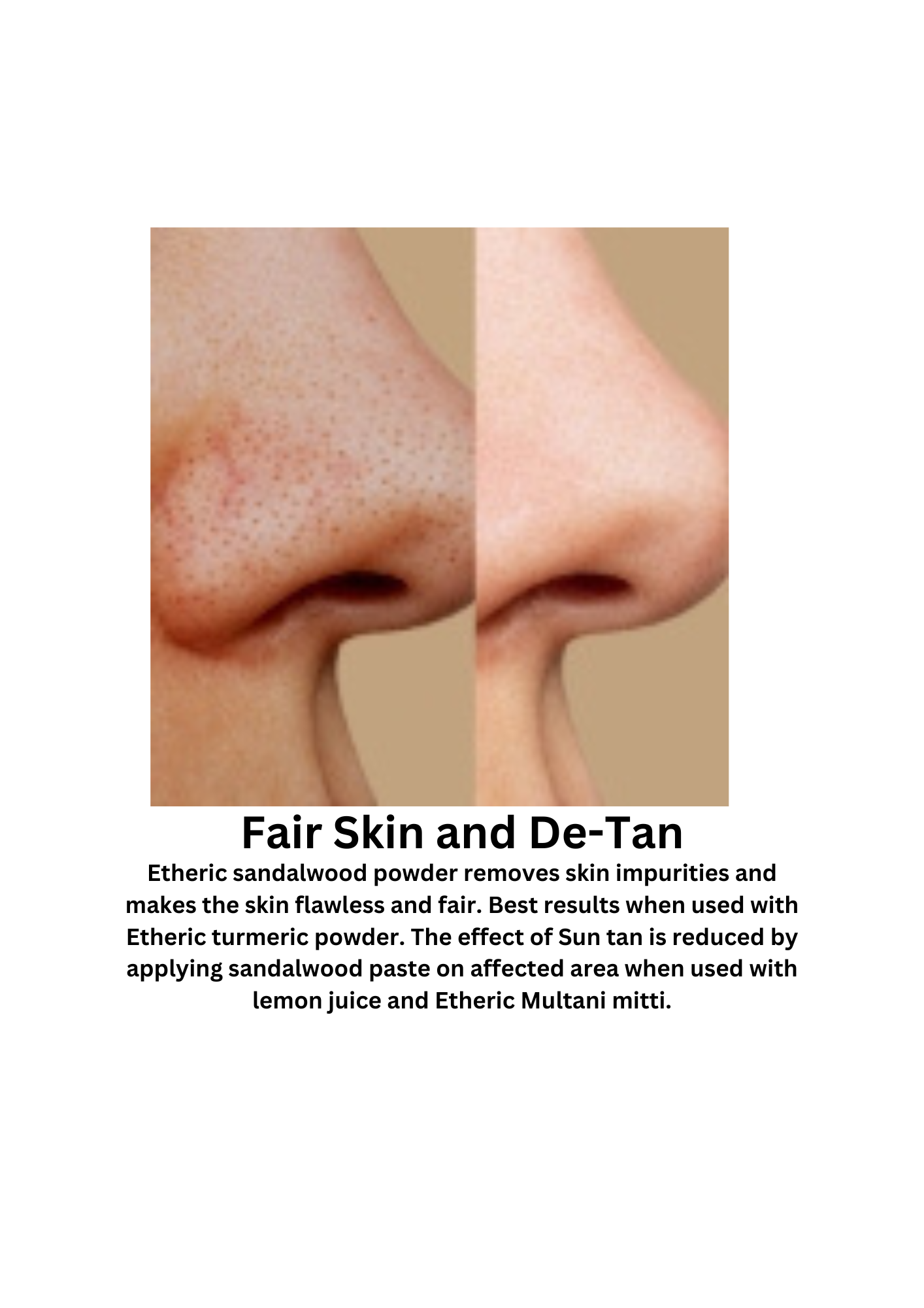 Otanics Turmeric Sandalwood Tan Removal Face Pack for Glowing Skin