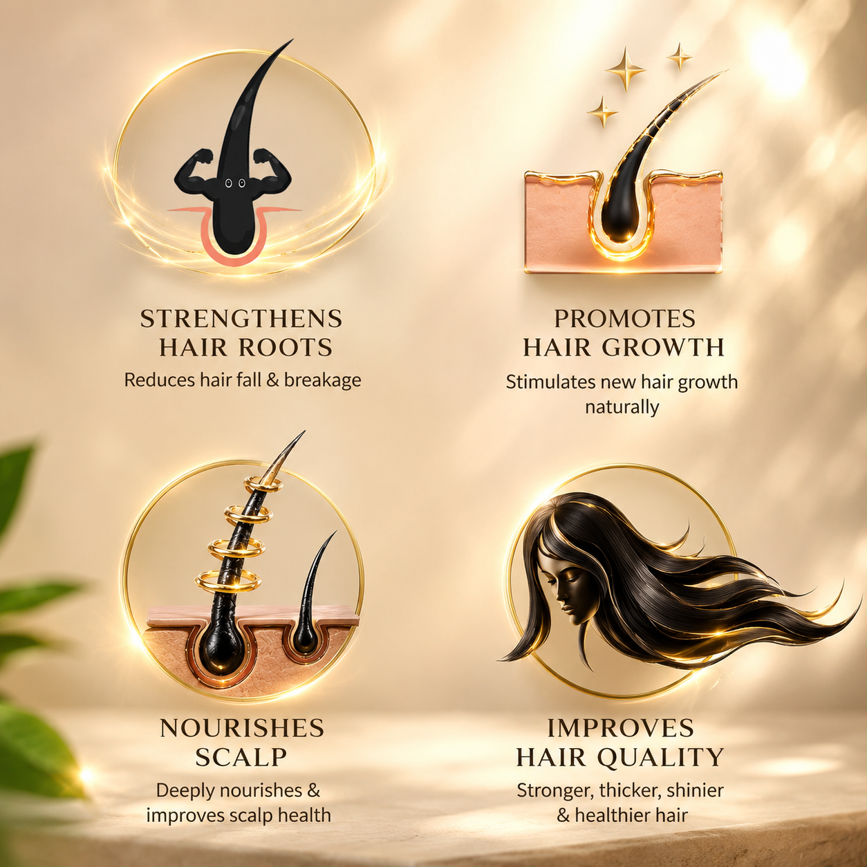 ETHERIC 3-in-1 Amla, Reetha & Shikakai Pbo owder Combo– Organic Herbal Hair Wash & Growth Kit (300g)