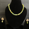 Gemstone and Pearl Necklace with Earring by Etheric Jewels (Free Shipping)