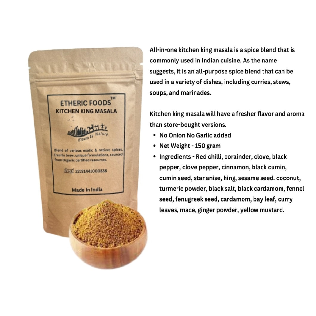 Etheric Organic Spice Platter – Premium Indian Spice Gift Combo (Pack of 7)