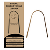 Etheric Pure natural  Bamboo Wooden Biodegradable Tongue Cleaner for all age groups (Pack of 02)