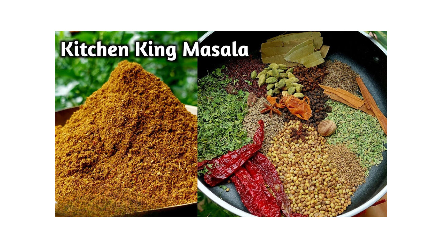 Etheric Foods Kitchen King Masala – All-in-One Exotic Indian Spice Blend